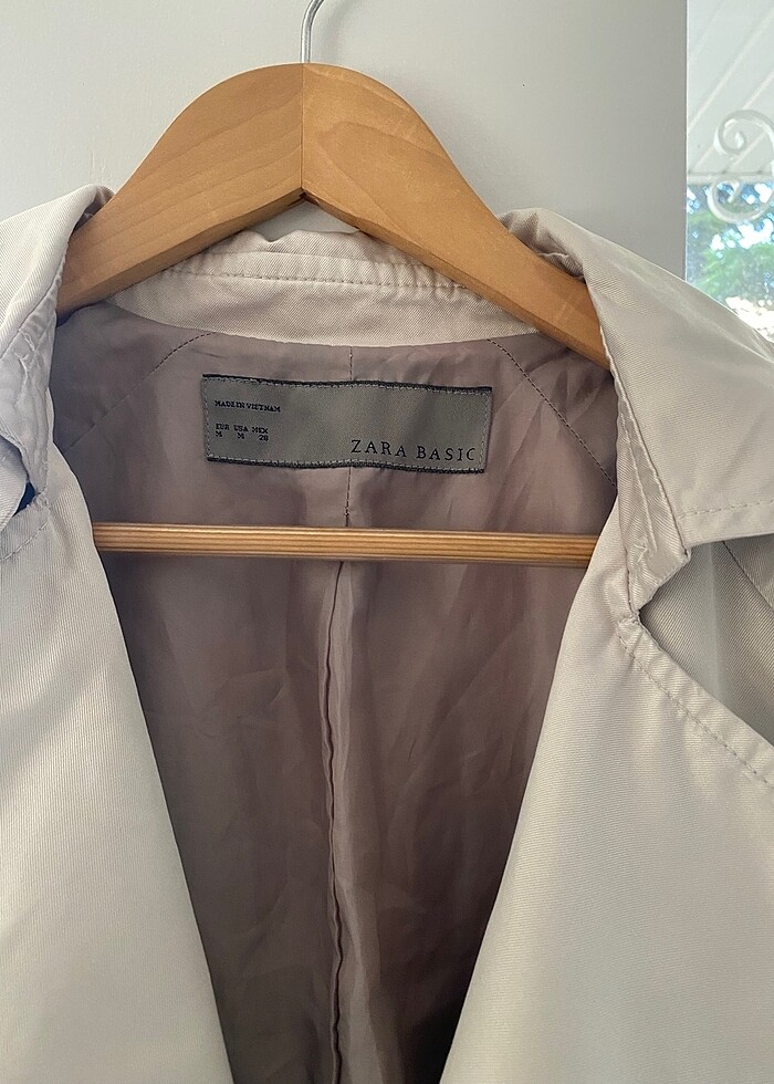 Orijinal zara trençkot - Görsel 3