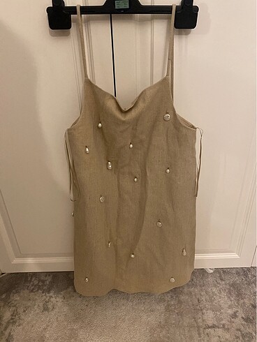 Zara İncili Elbise