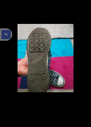 40 Beden lacivert Renk Converse kadın spor ayakkabı
