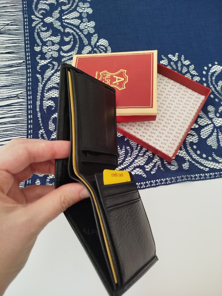 Alpe Marka Hakiki Deri Erkek Cüzdanı - Görsel 4