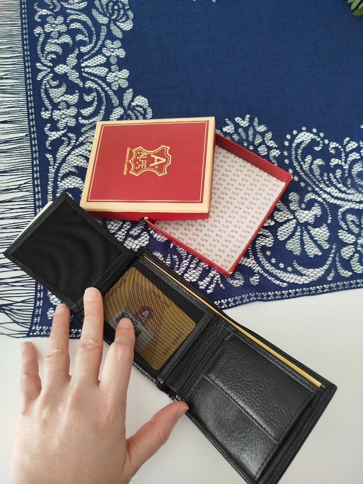 Alpe Marka Hakiki Deri Erkek Cüzdanı - Görsel 5