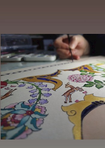 Altın Rengi Hat Mürekkebi - Görsel 2