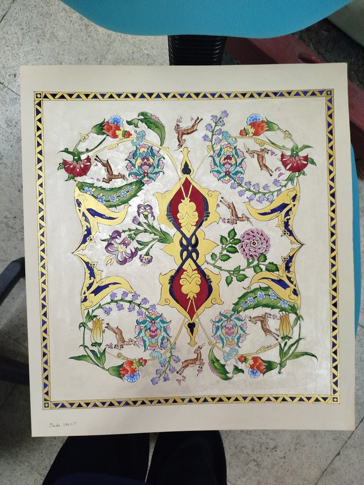 Altın Rengi Hat Mürekkebi - Görsel 4