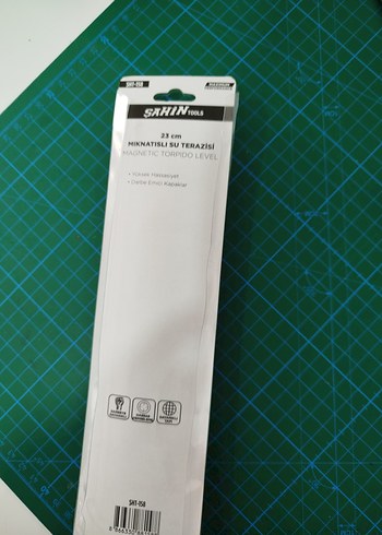 Sarı Manyetik Su Terazisi 35 cm - Görsel 2