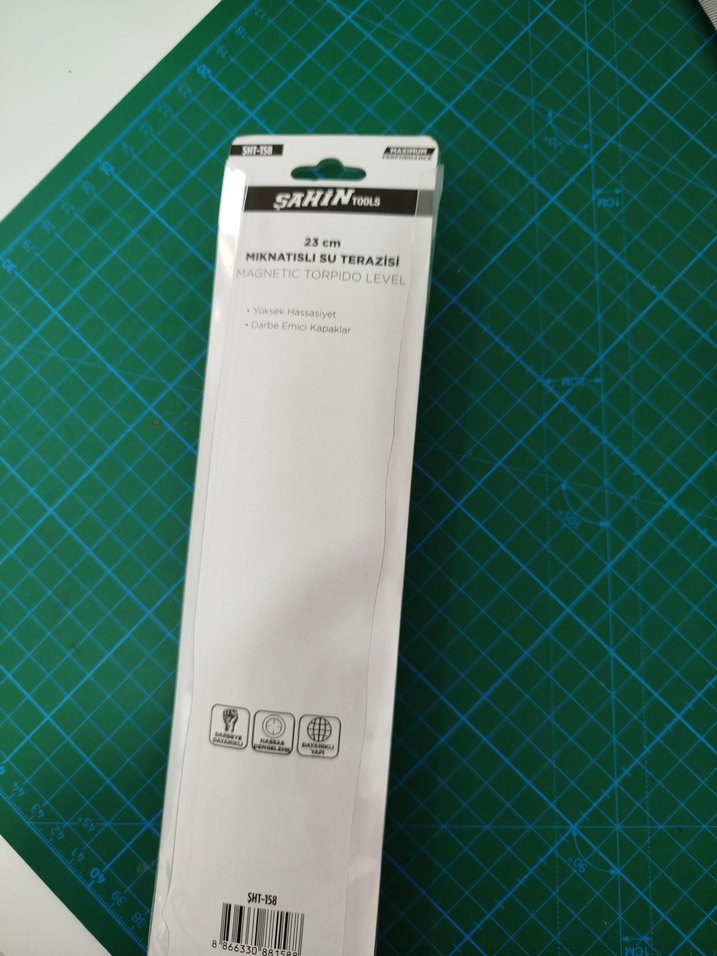 Sarı Manyetik Su Terazisi 35 cm - Görsel 2