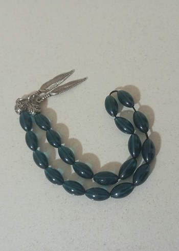 Erkek Bohem Turkuaz Tesbih - Görsel 2