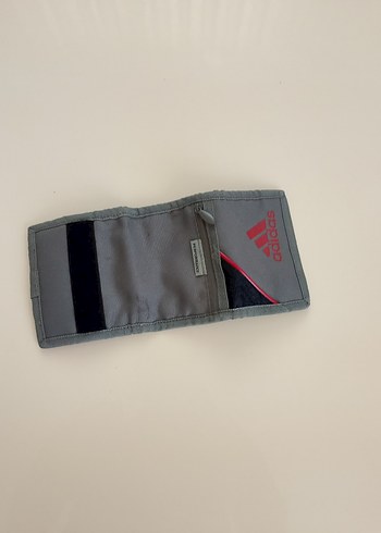Adidas Gri Baskılı Erkek Cüzdanı adıdas