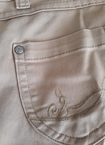38 Beden ten rengi Renk Pantalon