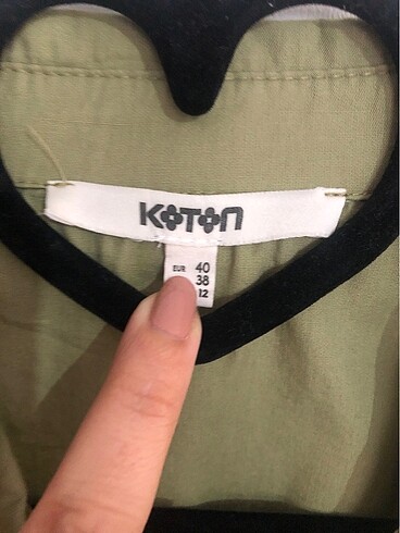 Koton Haki yeşil elbise