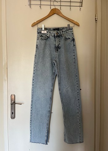 Gri Regular Fit Kadın Kot Pantolon