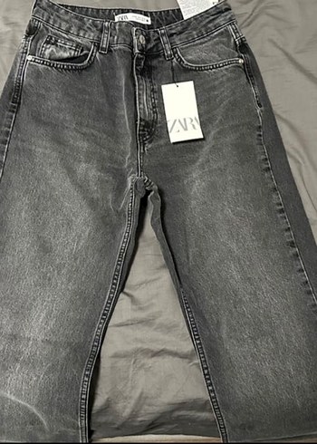 Gri Kadın Denim Pantolon - Görsel 2