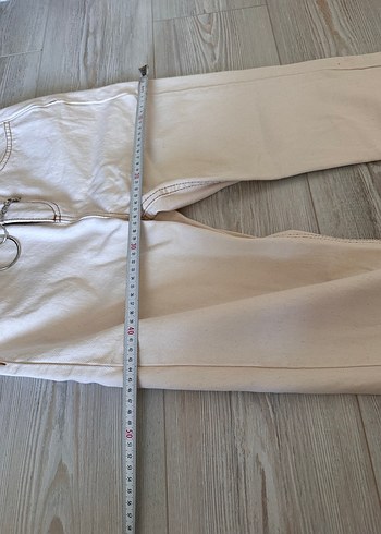 34 Beden ten rengi Renk Krem Jean