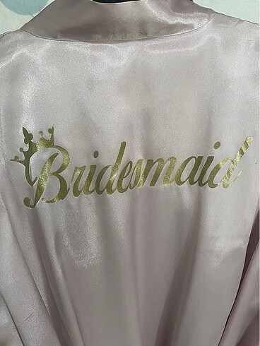 Diğer Bridesmaid 2 adet sabahlık