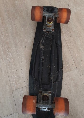 Renkli Kafatası Desenli Çocuk Kaykay - Görsel 2