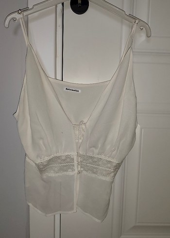 Dantel Detaylı Beyaz Mini Büstiyer - Görsel 3