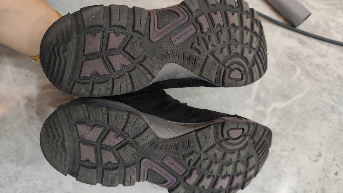 Mor Bağcıklı  Spor Ayakkabı - Görsel 2