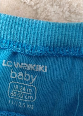LC Waikiki Mavi Erkek Çocuk Kısa Kollu Baskılı Tişört