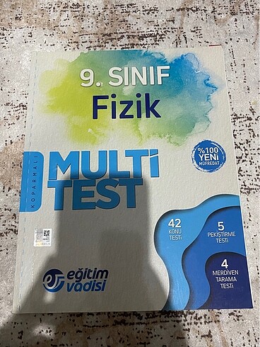 Eğitim Vadisi yayınları 9. Sınıf Fizik