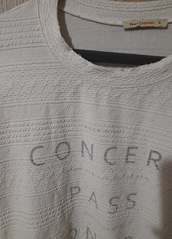 s Beden beyaz Renk Triko tshirt 