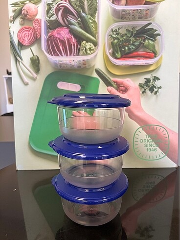 Tupperware kristal saklama kabı