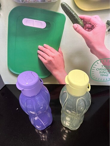 Beden Tupperware eko şişe 500ml 2 li
