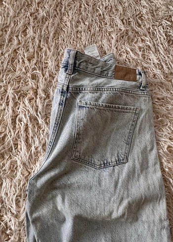 xl Beden gri Renk Rahat Kesim palazzo Kot Pantolon