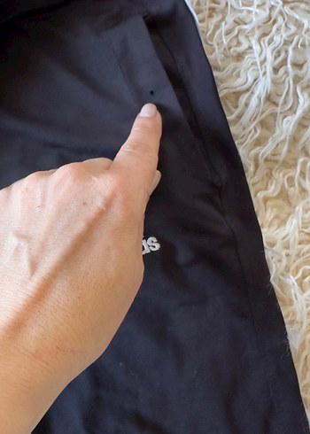 Siyah Adidas Elastik Bel Şort - Görsel 4