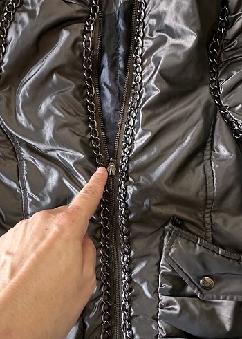 m Beden kahverengi Renk acı kahve zincirli Gotik Yelek