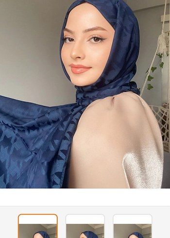 Beden Kahverengi lacivert şal