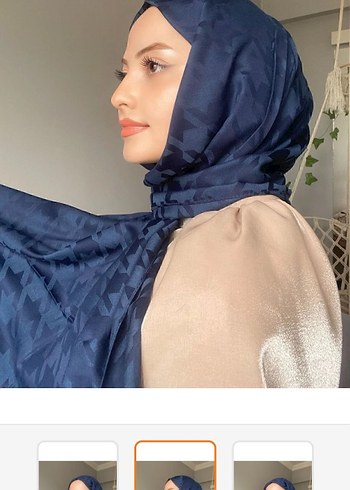Diğer Kahverengi lacivert şal