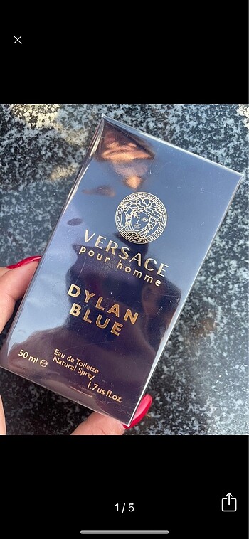 Versace Dylan Blue 50 ml Erkek