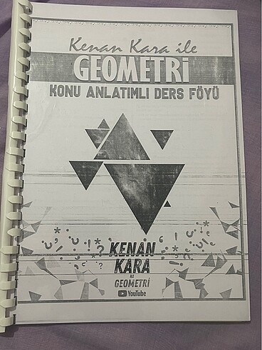 Kenan kara geometri video ders notları