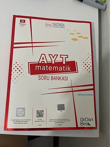 Üçdörtbeş Ayt matematik soru bankası