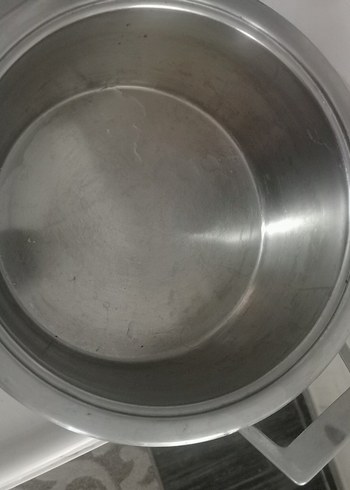 Gri Paslanmaz Çelik Tencere 2adet - Görsel 4