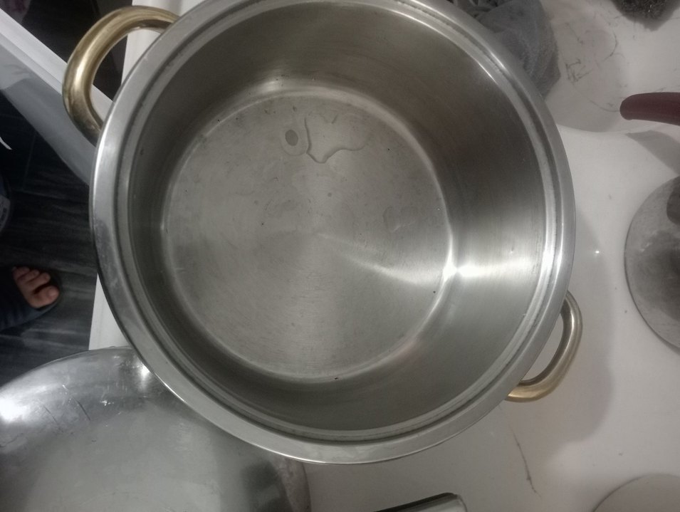 Gri Paslanmaz Çelik Tencere 2adet - Görsel 3