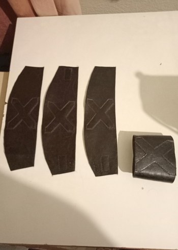 Siyah Minimalist Gotik Erkek Bileklik - Görsel 3