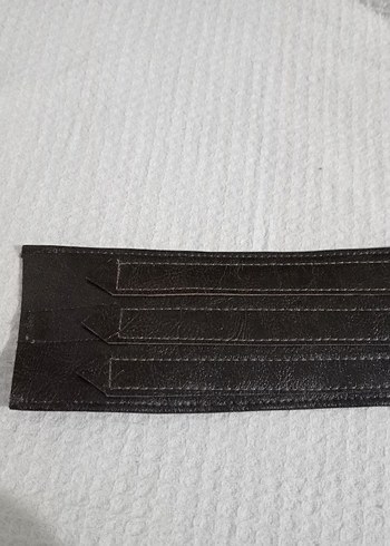 Siyah Gri Minimalist Erkek Biker Bileklik - Görsel 7