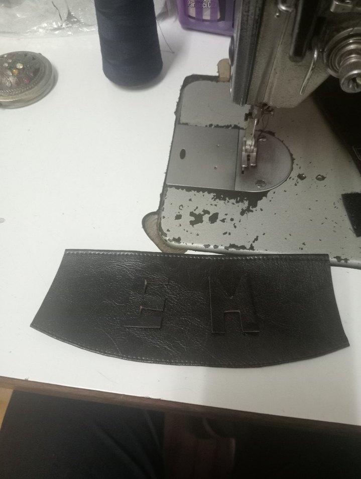 Siyah Gri Minimalist Erkek Biker Bileklik - Görsel 2