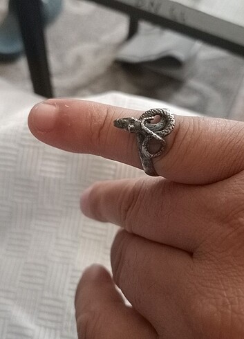 Antika gümüş yüzük - Görsel 4