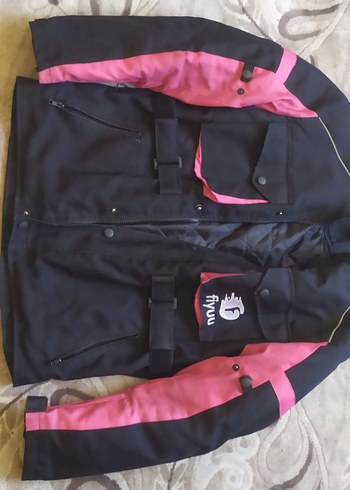 l Beden siyah Renk motosiklet montu full korumalı