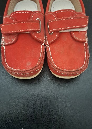 Kırmızı Süet Erkek Çocuk Ayakkabısı - Görsel 3