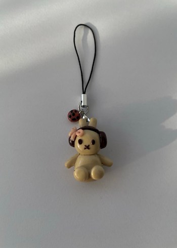 Renkli tavşan telefon askısı - Görsel 4