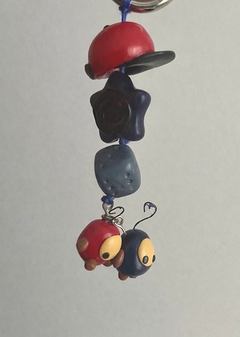 BILLIE EILISH 
temalı çanta/ anahtralık charm - Görsel 2