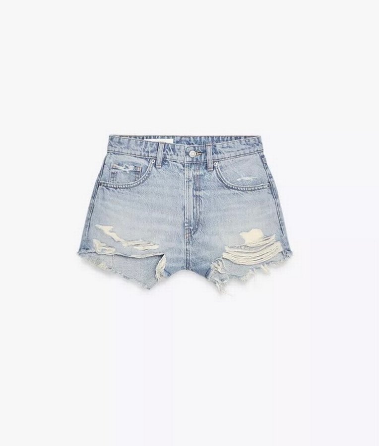 Zara denim şort - Görsel 2