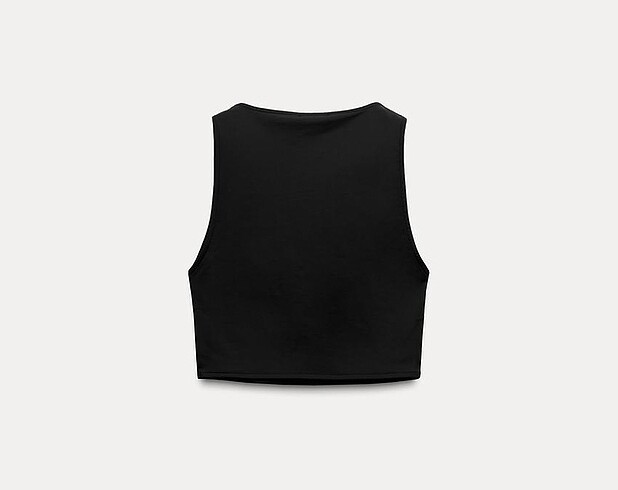 Zara Zara siyah crop