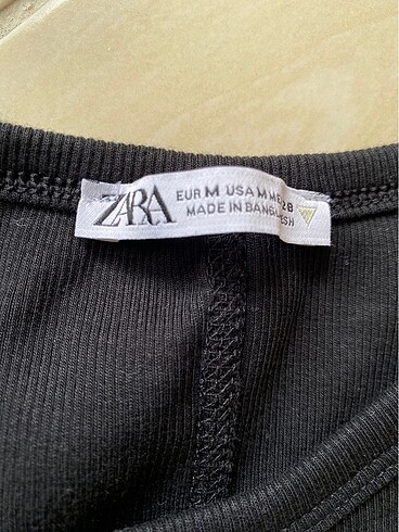 m Beden siyah Renk Zara siyah crop