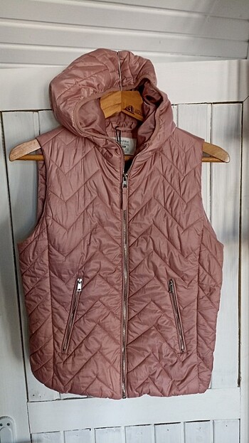 Bershka Pembe Yelek