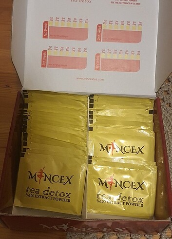 Diğer Mincex detoks çay