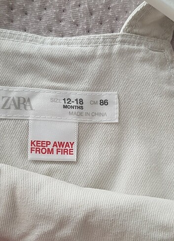 Zara Zara tulum 12-18aylık