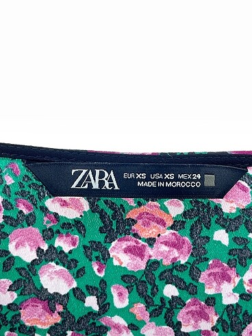 xs Beden çeşitli Renk Zara Kısa Elbise %70 İndirimli.